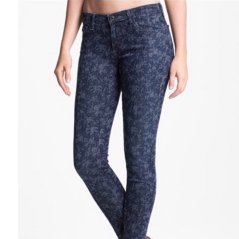 AG + Liberty floral jeans